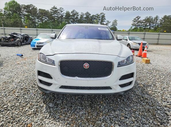 SADCK2GX1KA609136 2019 JAGUAR F-PACE White Widok z przodu