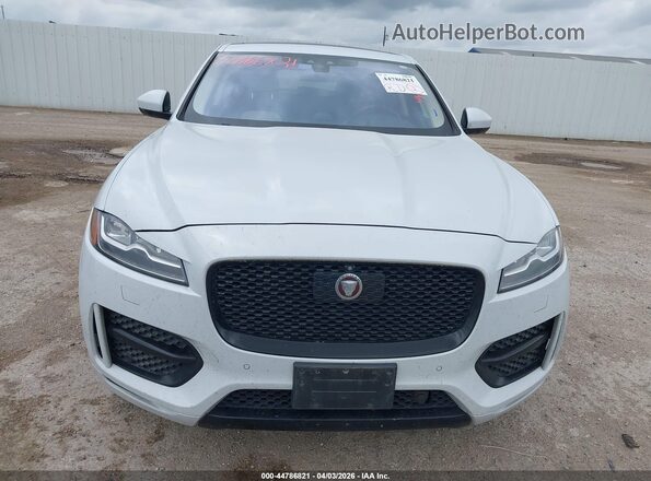 SADCL2BV0HA883276 2017 JAGUAR F-PACE Белый Вид щитка приборов