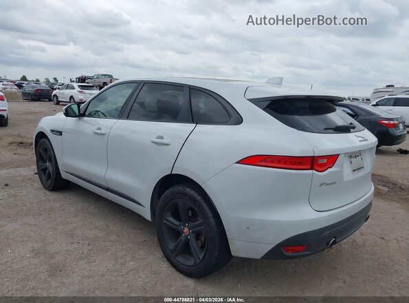 SADCL2BV0HA883276 2017 JAGUAR F-PACE Белый Задняя левая четверть
