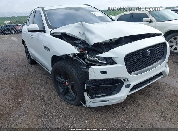 SADCL2FX0KA392306 2019 JAGUAR F-PACE Белый Передняя правая четверть