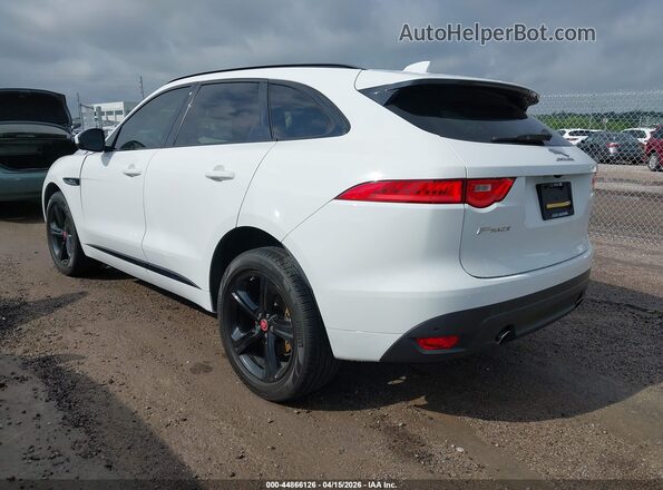 SADCL2FX0KA392306 2019 JAGUAR F-PACE Белый Задняя левая четверть
