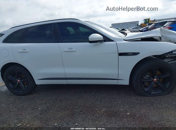 SADCL2FX0KA392306 2019 JAGUAR F-PACE Белый Вид задней части салона