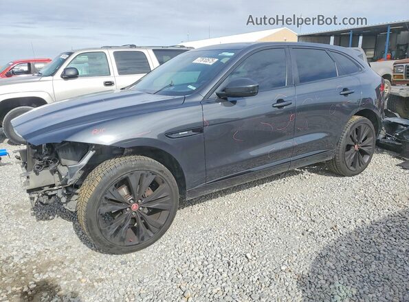 SADCL2FX2LA619545 2020 JAGUAR F-PACE Charcoal Vista tres cuartos delantera izquierda