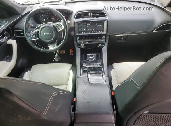 SADCL2FX2LA619545 2020 JAGUAR F-PACE Charcoal Vista del salpicadero