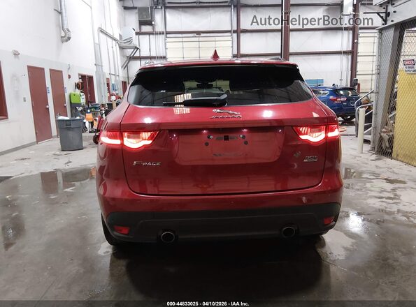 SADCL2GX4KA353538 2019 JAGUAR F-PACE Red 