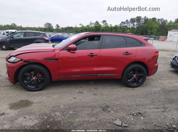 SADCM2BV4HA097364 2017 JAGUAR F-PACE Красный Панорамный вид салона 360°