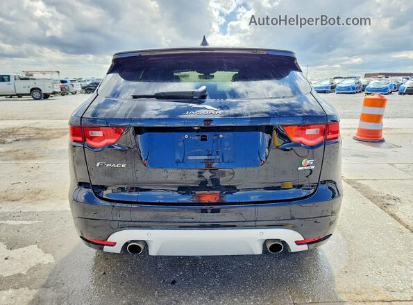 SADCM2FV6LA640040 2020 JAGUAR F-PACE Black Вид ззаду