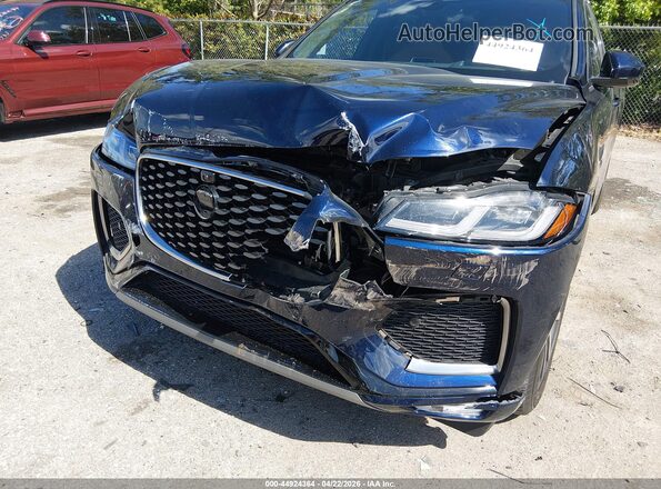 SADCT2EX0RA732288 2024 JAGUAR F-PACE Navy Front view