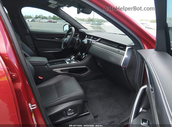 SADCT2EX3RA723360 2024 JAGUAR F-PACE Red Vista interior delantera