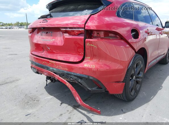SADCT2EX3RA723360 2024 JAGUAR F-PACE Red Vista frontal