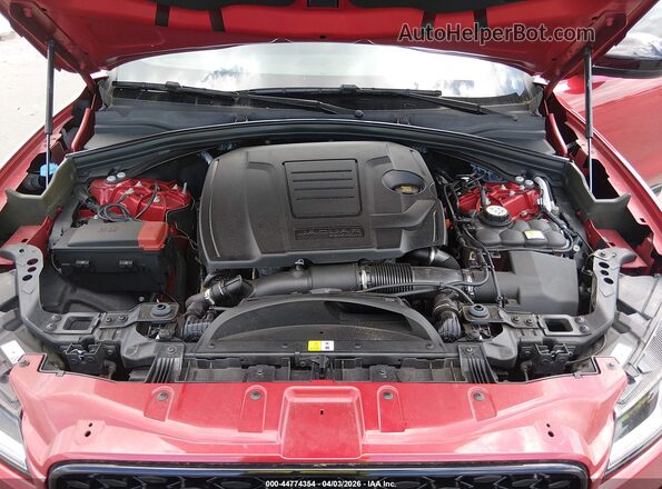 SADCT2EX3RA723360 2024 JAGUAR F-PACE Red Vista trasera