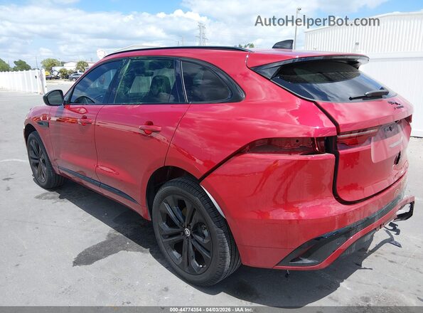 SADCT2EX3RA723360 2024 JAGUAR F-PACE Red Trasero izquierdo