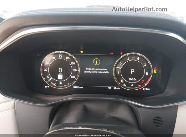 SADCT2EX5RA731248 2024 JAGUAR F-PACE White Widok tylnych siedzeń