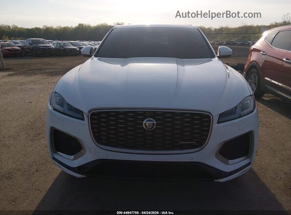 SADCT2EX5RA731248 2024 JAGUAR F-PACE White Widok zestawu wskaźników