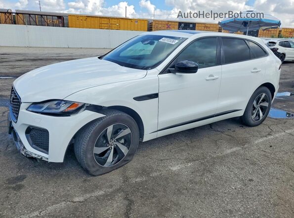 SADCT2EX6RA736975 2024 JAGUAR F-PACE White Vista tres cuartos delantera izquierda