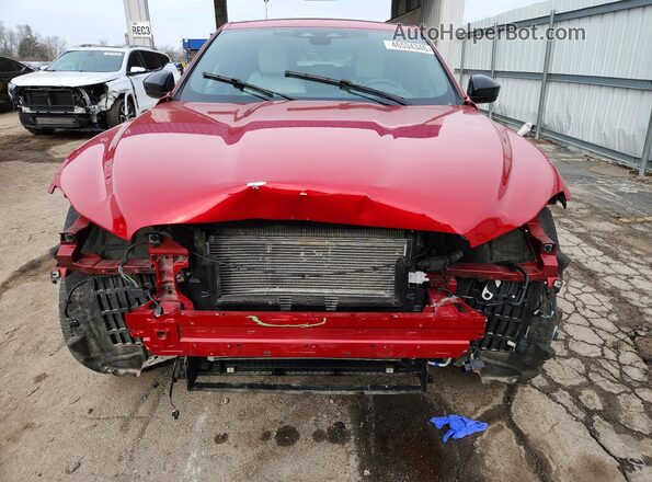SADCT2EX9RA737392 2024 JAGUAR F-PACE Maroon Vista frontal