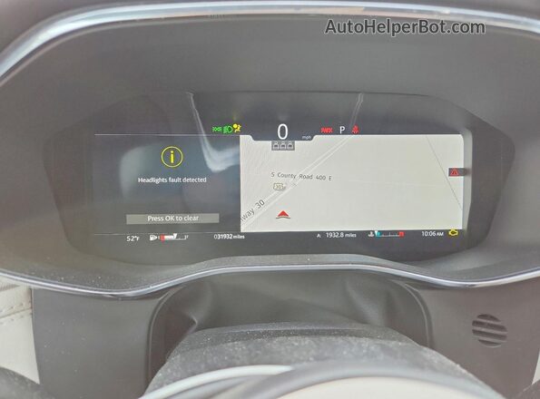 SADCT2EX9RA737392 2024 JAGUAR F-PACE Maroon Vista del cuadro de instrumentos