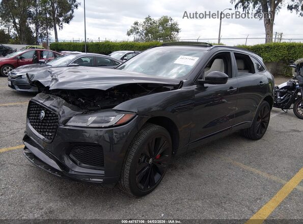 SADCT2FU3RA720835 2024 JAGUAR F-PACE Gray Front left