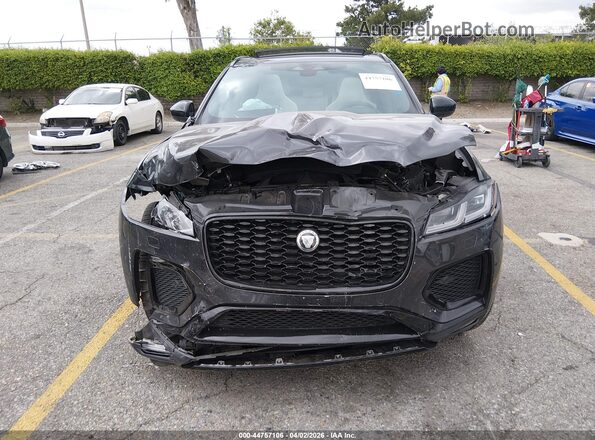 SADCT2FU3RA720835 2024 JAGUAR F-PACE Gray Instrument cluster view