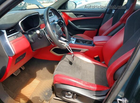 SADCZ2EE0NA696240 2022 JAGUAR F-PACE Green Front interior view