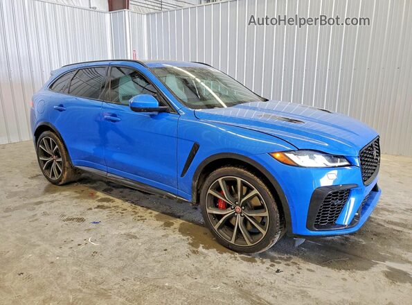 SADCZ2EE3PA704785 2023 JAGUAR F-PACE Blue Առջևի աջ