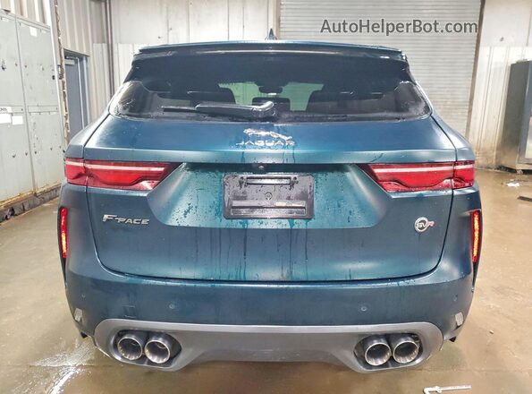 SADCZ2EEXMA671912 2021 JAGUAR F-PACE Green Vista trasera
