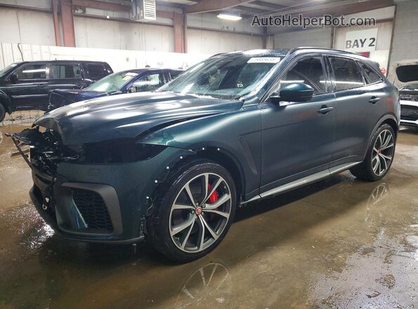 SADCZ2EEXMA671912 2021 JAGUAR F-PACE Green Vista tres cuartos delantera izquierda