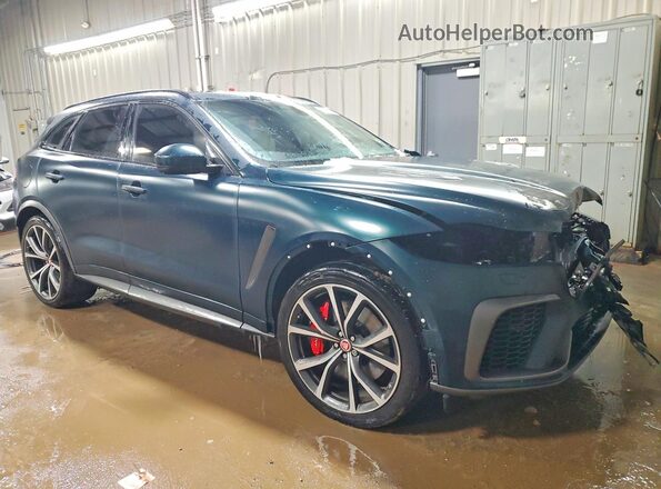 SADCZ2EEXMA671912 2021 JAGUAR F-PACE Green Delantero derecho