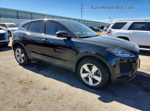 SADFJ2FX3J1Z31440 2018 JAGUAR E-PACE Black Przód prawy