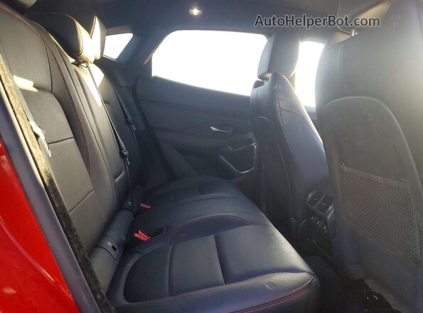 SADFL2FX4J1Z03494 2018 JAGUAR E-PACE Red Widok wnętrza z tyłu