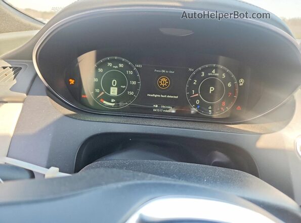 SADFP2FX2L1Z88813 2020 JAGUAR E-PACE White ხელსაწყოთა პანელის ხედი