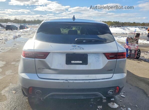 SADFP2FX7L1013353 2020 JAGUAR E-PACE Silver Вид ззаду