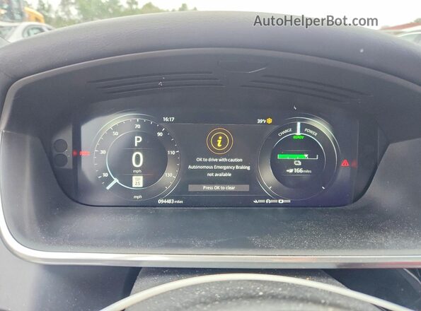 SADHC2S17L1F83815 2020 JAGUAR I-PACE Gray Vista del cuadro de instrumentos