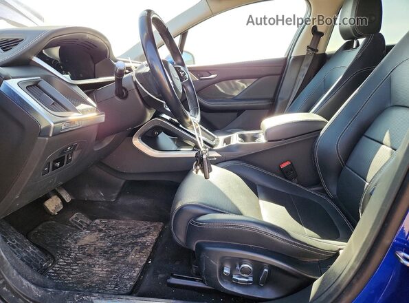 SADHD2S14L1F82862 2020 JAGUAR I-PACE Blue Widok wnętrza z przodu