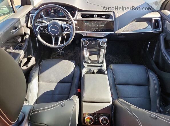 SADHD2S14L1F82862 2020 JAGUAR I-PACE Blue Widok deski rozdzielczej