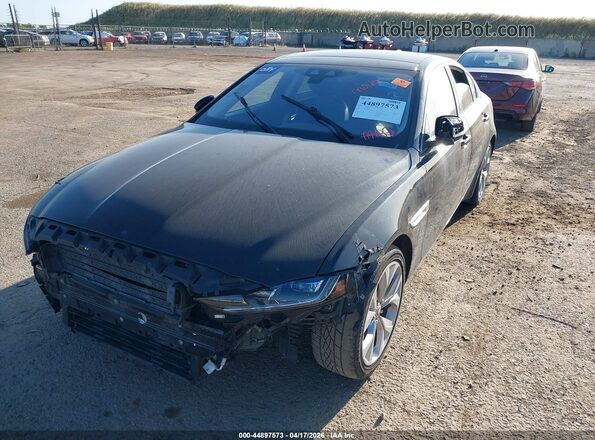 SAJAE4FX7LCP60478 2020 JAGUAR XF Черный Передняя левая четверть