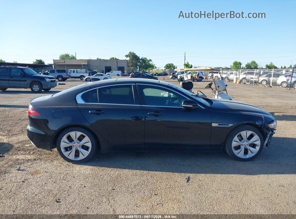 SAJAE4FX7LCP60478 2020 JAGUAR XF Черный Вид задней части салона