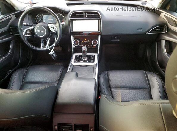 SAJAE4FX8LCP58075 2020 JAGUAR XF White Widok deski rozdzielczej