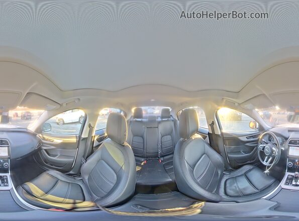 SAJAE4FX8LCP58075 2020 JAGUAR XF White Widok wnętrza 360 stopni
