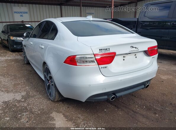 SAJAF4EV1JCP24697 2018 JAGUAR XF Белый Задняя левая четверть