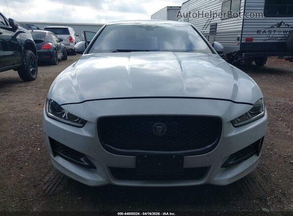 SAJAF4EV1JCP24697 2018 JAGUAR XF Белый Вид щитка приборов