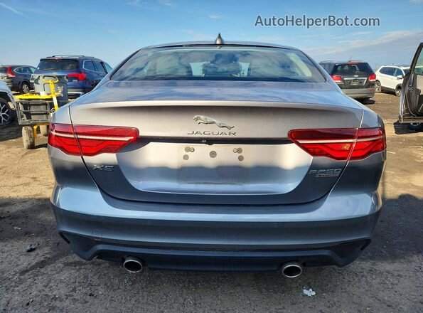 SAJAJ4FX0LCP56087 2020 JAGUAR XF Gray Vista trasera