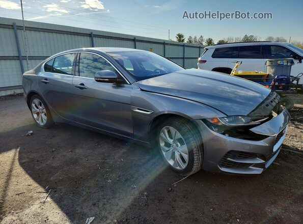 SAJAJ4FX0LCP56087 2020 JAGUAR XF Gray Delantero derecho