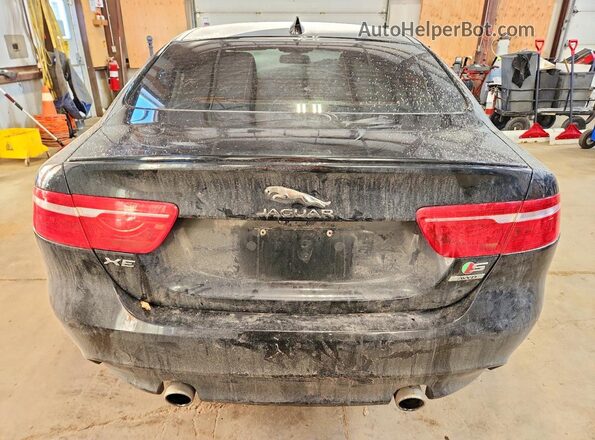 SAJAM4FV7JCP17161 2018 JAGUAR XF Black Հետևի տեսք