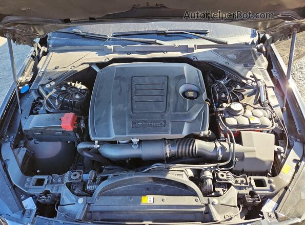 SAJAR4FX1KCP49852 2019 JAGUAR XF Черный Вид задней части салона
