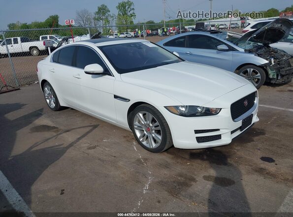 SAJAR4FX3KCP52820 2019 JAGUAR XF Белый Передняя правая четверть