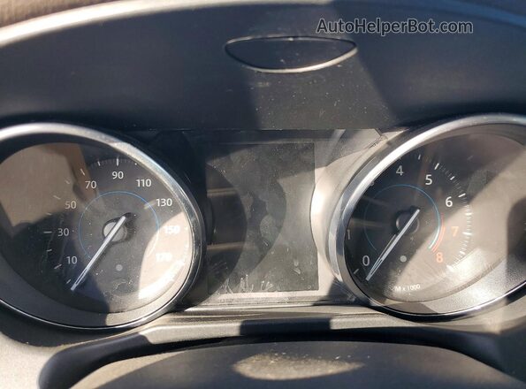 SAJBE4BV5GCY03777 2016 JAGUAR XF Белый Вид щитка приборов