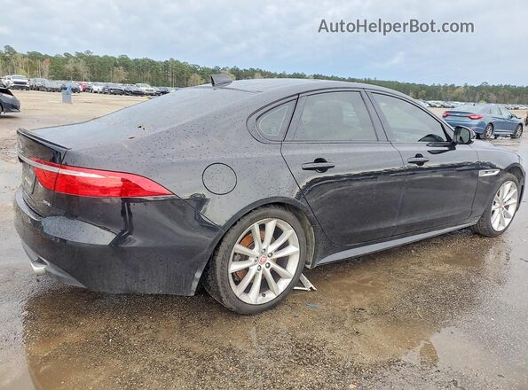 SAJBF4BV3GCY03015 2016 JAGUAR XF Черный Задняя правая четверть
