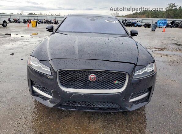 SAJBF4BV3GCY03015 2016 JAGUAR XF Черный Вид спереди