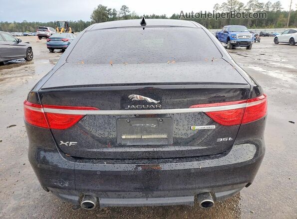 SAJBF4BV3GCY03015 2016 JAGUAR XF Черный Вид сзади